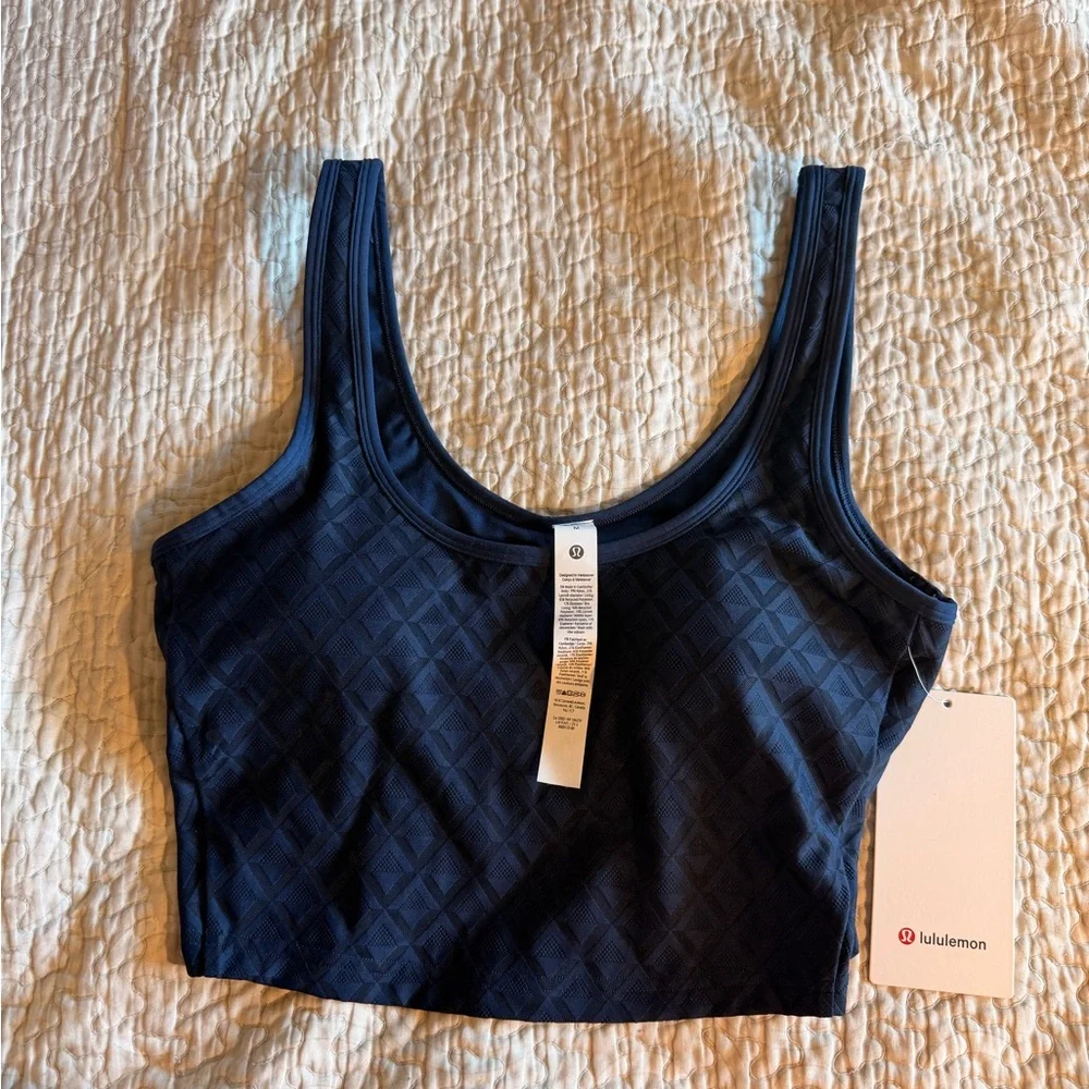 Lululemon Athletica Navy Crop Top